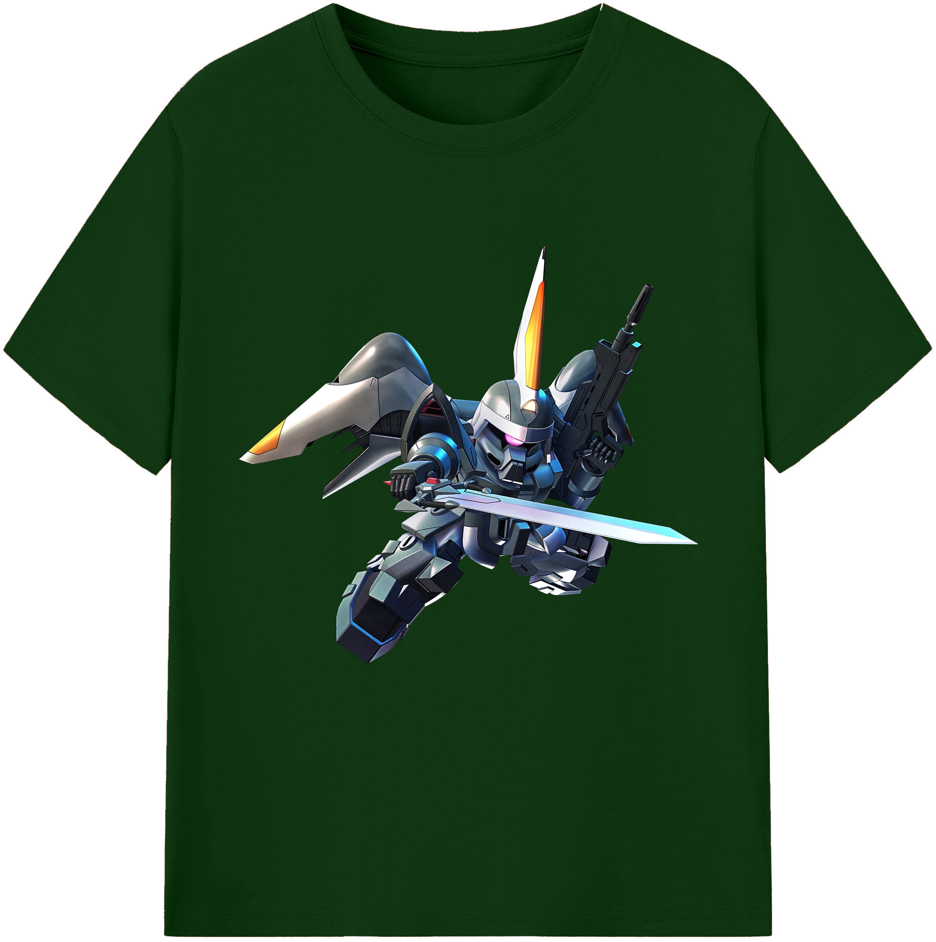 （画像用） 機動戦士ガンダム Mobile Suit Gundam 綿100％半袖Tシャツ（フロントプリント）